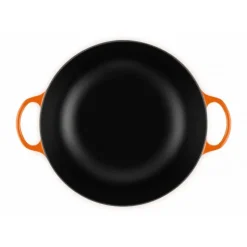 Marmites*LE CREUSET Marmite en Fonte 32 cm Volcanique Signature