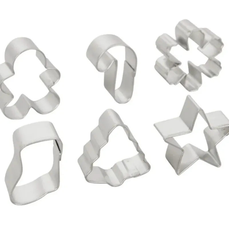 Emporte Pièce - Découpoir Pâtisserie*WILTON Mini Emporte-Pièces de Noël 4 cm (x6)