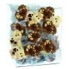 Confiserie*ABTEY Mini Vaches Décorées Chocolat Lait et Blanc 10g x45