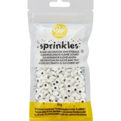 Décoration Comestible*WILTON Mini Yeux en Sucre Ø 0,7 cm 57 g