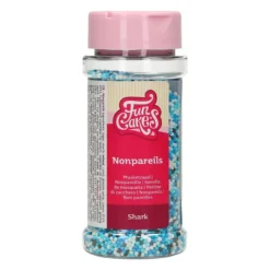 Décoration Comestible*FUNCAKES Mélange Mini-billes Requin 80g