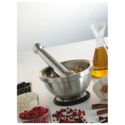 Pilon Et Casse-noix*MASTRAD Mortier et Pilon en inox