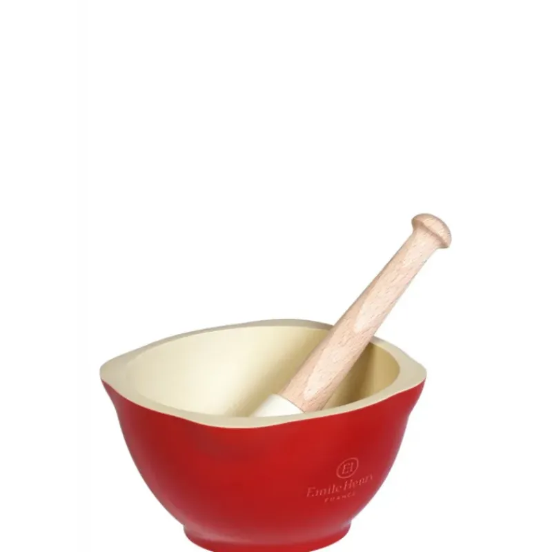 Pilon Et Casse-noix*EMILE HENRY Mortier Pilon Céramique Grand cru Ø 14 cm