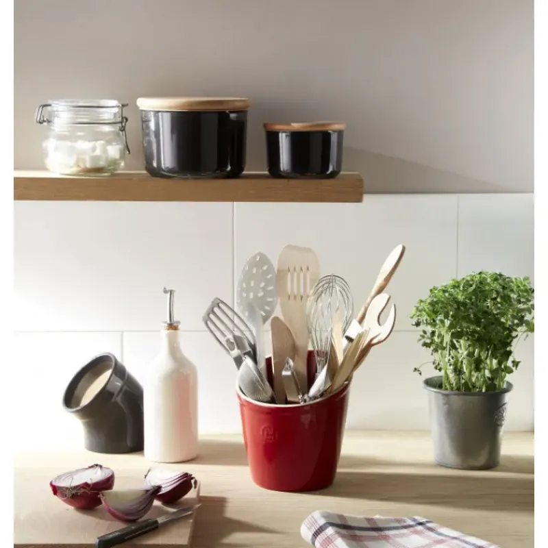 Pilon Et Casse-noix*EMILE HENRY Mortier Pilon Céramique Grand cru Ø 14 cm