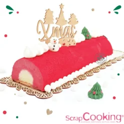 Moules À Gâteaux*SCRAPCOOKING Moule à Bûche avec insert plastique -