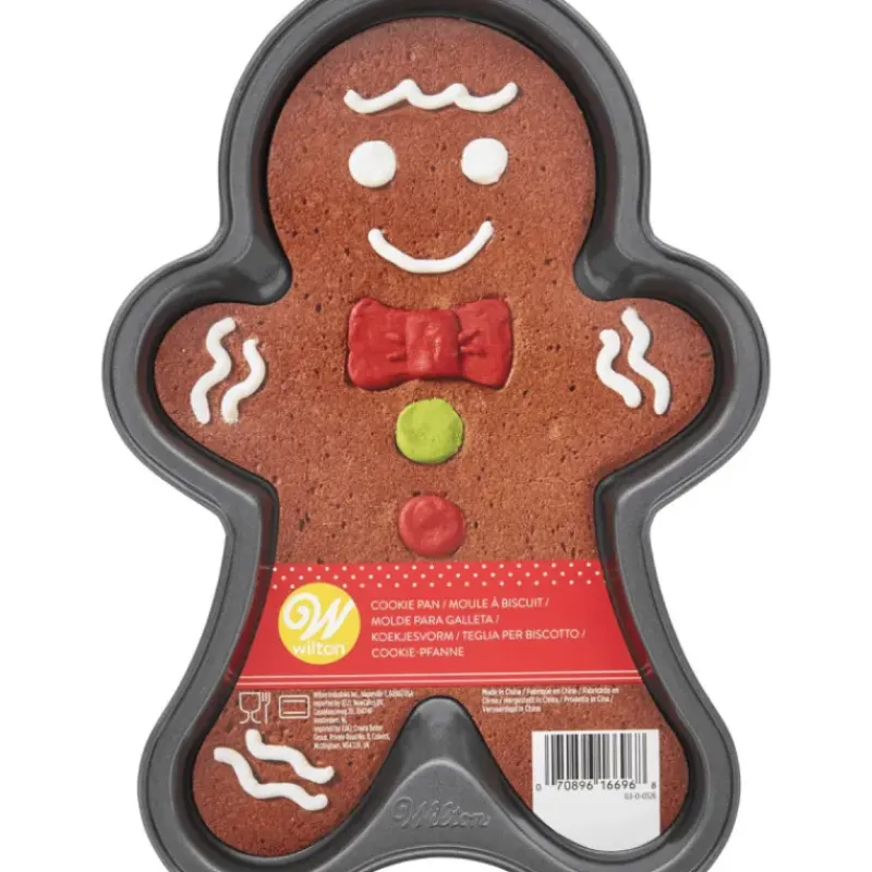 Moule Anti-adhésif|Moules À Gâteaux*WILTON Moule à Biscuit Pain d'Epices
