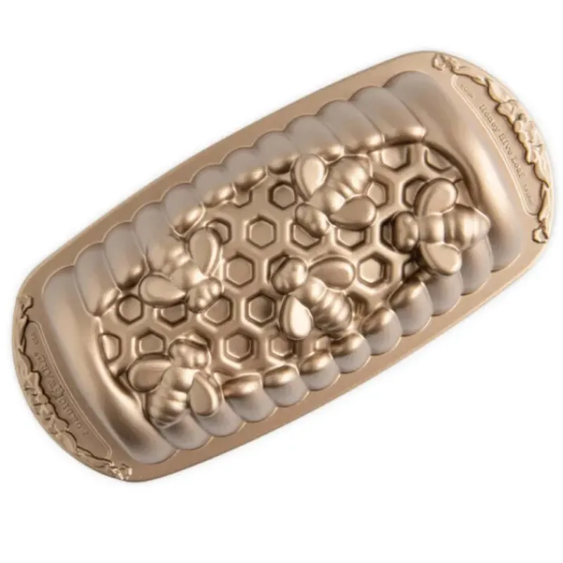 Moule Anti-adhésif|Moules À Gâteaux*NORDIC WARE Moule à Cake Abeilles Toffee