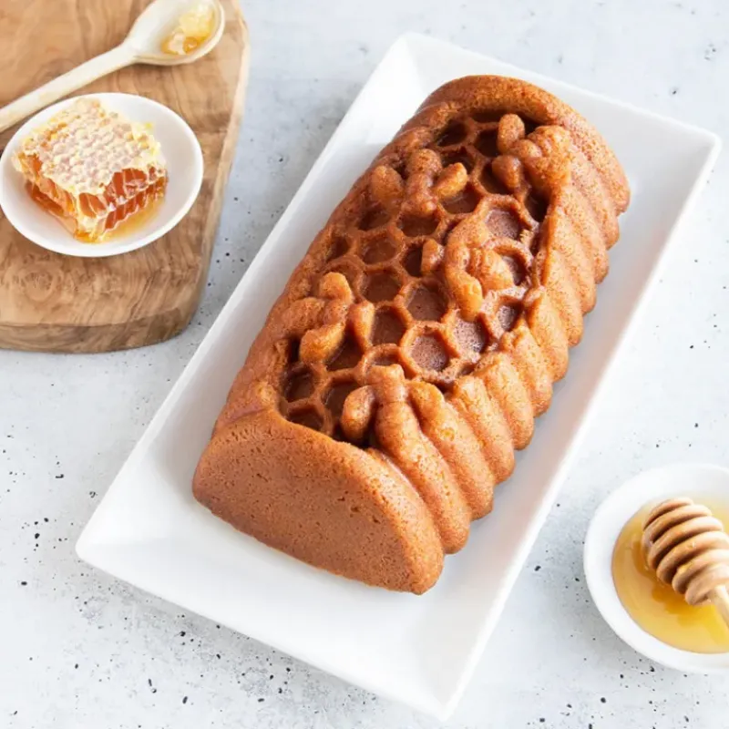 Moule Anti-adhésif|Moules À Gâteaux*NORDIC WARE Moule à Cake Abeilles Toffee