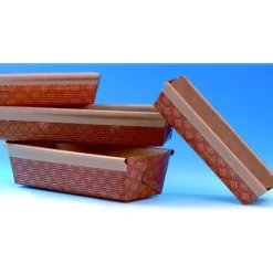 Moules En Papier*MALLARD FERRIERE Moule à Cake en Papier 15 x 6,5 cm x H 5 cm (x50)