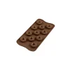 Moules À Chocolat|Moule Silicone*SILIKOMART Moule à Chocolat 11 Couronnes Easy Choc - Silicone Spécial Chocolat