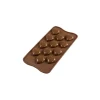 Moules À Chocolat|Moule Silicone*EASY CHOC Moule à Chocolat 12 Cœurs Bombés - Silicone Spécial Chocolat