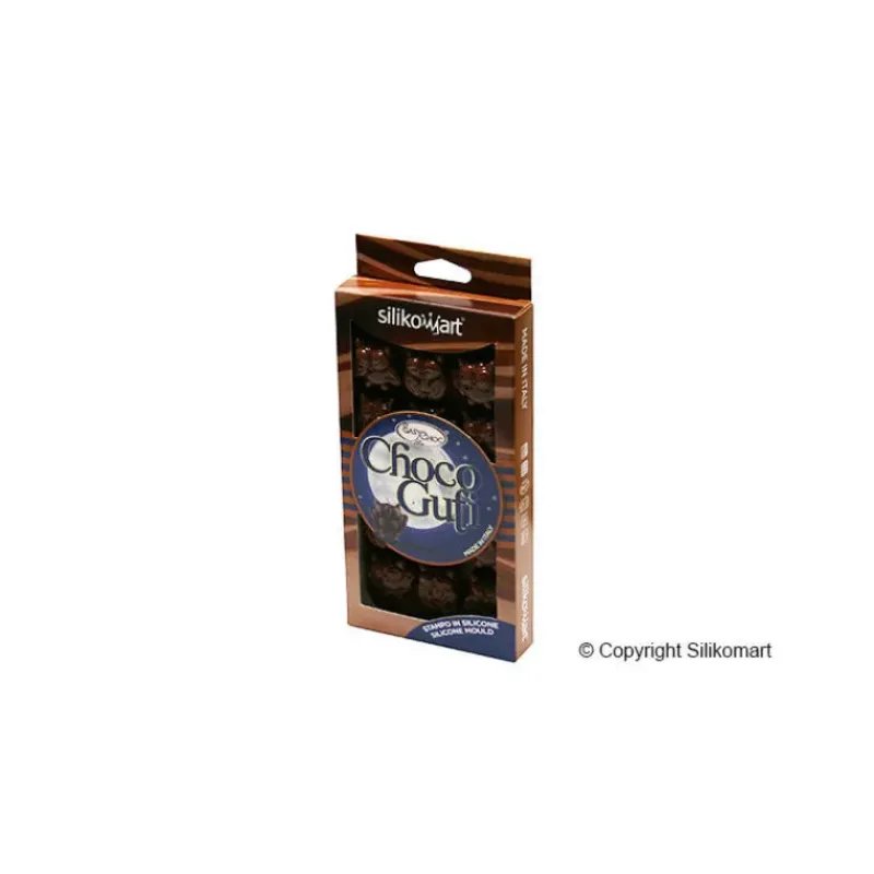 Moules À Chocolat|Moule Silicone*EASY CHOC Moule à Chocolat 12 Hiboux - Silicone Spécial Chocolat