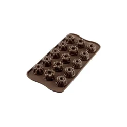Moules À Chocolat|Moule Silicone*EASY CHOC Moule à Chocolat 15 Kouglof Fantaisie - Silicone Spécial Chocolat