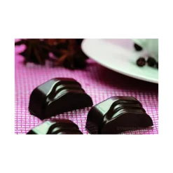 Moules À Chocolat|Moule Silicone*EASY CHOC Moule à Chocolat 14 Rectangles Ondulés - Silicone Spécial Chocolat