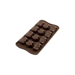 Moules À Chocolat|Moule Silicone*EASY CHOC Moule à Chocolat 12 Robots - Silicone Spécial Chocolat