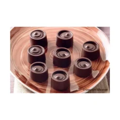 Moules À Chocolat|Moule Silicone*EASY CHOC Moule à Chocolat 15 Ronds - Silicone Spécial Chocolat