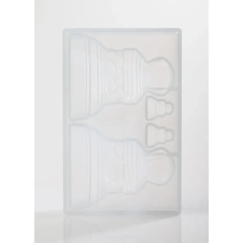 Moules À Chocolat*BARRY Moule à Chocolat Cloches 3,5 cm et 15 cm