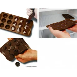 Moules À Chocolat|Moule Silicone*EASY CHOC Moule à Chocolat Clés et Cadenas - Silicone Spécial Chocolat