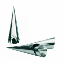 Moules À Gâteaux*IBILI Moule à Cornet Inox Ø 3,5 cm x H 11 cm (x6)