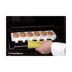 Moule Silicone*SILIKOMART Moule à glace silicone 12 Esquimaux avec bâtonnets