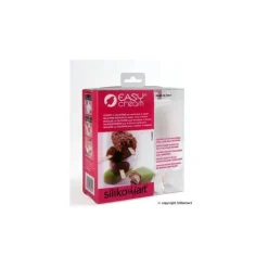 Moule Silicone*SILIKOMART Moule à Glace Silicone 2 x 2 Esquimaux 90 ml avec bâtonnets