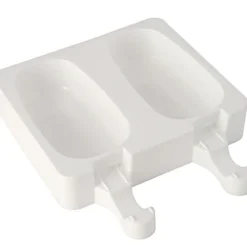 Moule Silicone*SILIKOMART Moule à Glace Silicone 2 x 2 Esquimaux 90 ml avec bâtonnets
