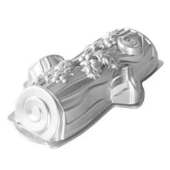 Moule Anti-adhésif|Moules À Gâteaux*NORDIC WARE Moule à Gâteau Bûche de Noël Silver