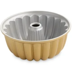 Moule Anti-adhésif|Moules À Gâteaux*NORDIC WARE Moule à Gâteau Bundt Élégant Gold