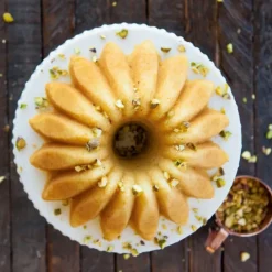 Moule Anti-adhésif|Moules À Gâteaux*NORDIC WARE Moule à Gâteau Bundt Lotus Gold