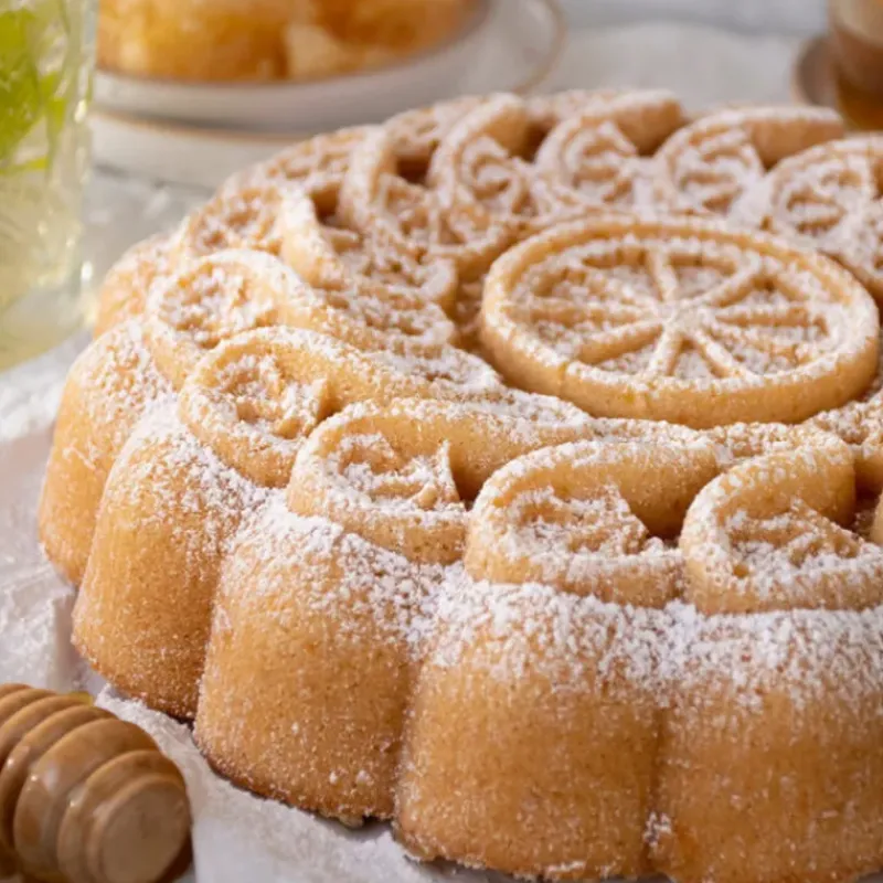 Moule Anti-adhésif|Moules À Gâteaux*NORDIC WARE Moule à Gâteau Citron Toffee