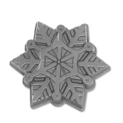 Moule Anti-adhésif|Moules À Gâteaux*NORDIC WARE Moule à Gâteau Cristaux de Neige Silver