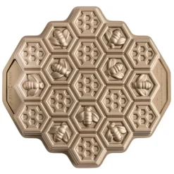 Moule Anti-adhésif|Moules À Gâteaux*NORDIC WARE Moule à Gâteau Nid d'Abeilles Toffee