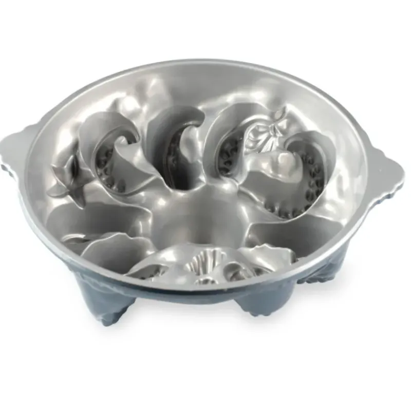 Moule Anti-adhésif|Moules À Gâteaux*NORDIC WARE Moule à Gâteau Pieuvre Pro Cast