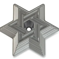 Moule Anti-adhésif|Moules À Gâteaux*NORDIC WARE Moule à Gâteau Étoile Silver