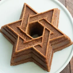 Moule Anti-adhésif|Moules À Gâteaux*NORDIC WARE Moule à Gâteau Étoile Silver