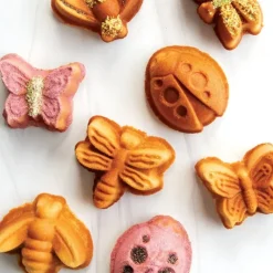 Moule Anti-adhésif|Moules À Gâteaux*NORDIC WARE Moule à Gâteaux Coccinelle et Libellule (x8) Toffee