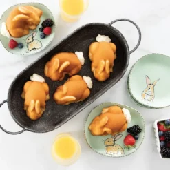 Moule Anti-adhésif|Moules À Gâteaux*NORDIC WARE Moule à Gâteaux Lapins (x6) Toffee