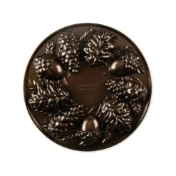 Moule Anti-adhésif|Moules À Gâteaux*NORDIC WARE Moule à Gâteaux Pommes de Pin (x9) Bronze