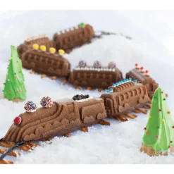 Moules À Gâteaux|Moule Anti-adhésif*NORDIC WARE Moule à Gâteaux Train Nordic Express (x7) Silver