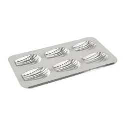 Moule Anti-adhésif|Moules À Gâteaux*GOBEL Moule 6 Madeleines XXL Fer Blanc