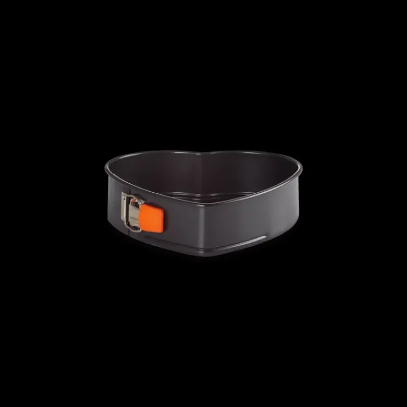 Moule Anti-adhésif|Moules À Gâteaux*LE CREUSET Moule à Manqué Coeur Anti-Adhésif Fond Amovible 25 cm