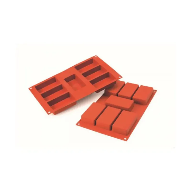 Moule Silicone*MALLARD FERRIERE Moule 7 Rectangles en Silicone