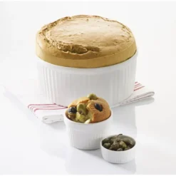 Moules À Gâteaux*REVOL Moule à Soufflé Noir Ø 8,2cm French Classique