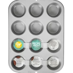 Moule Anti-adhésif|Moules À Gâteaux*WILTON Moule a Muffins 37x27 cm