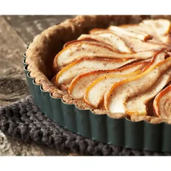 Moule Anti-adhésif|Moules À Gâteaux*DE BUYER Moule Anti Adhésif Tarte Cannelée Fond Amovible Ø 28 cm x H 3 cm