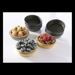 Moule Anti-adhésif|Moules À Gâteaux*MALLARD FERRIERE Moule Anti-Adhésif pour Millasson Ø9 cm (x12)