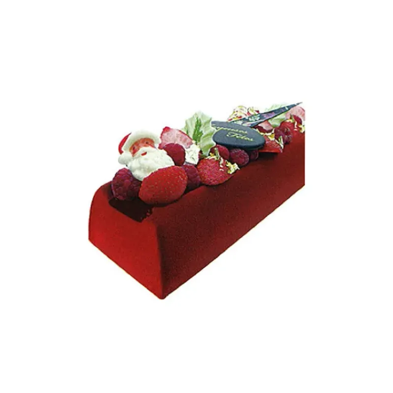 Moules À Gâteaux*MALLARD FERRIERE Moule Bûche Ronde fond plat (x12)