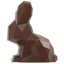 Moules À Chocolat*CHOCOLATE WORLD Moule Chocolat Aimanté Lapin Origami 17,5 cm