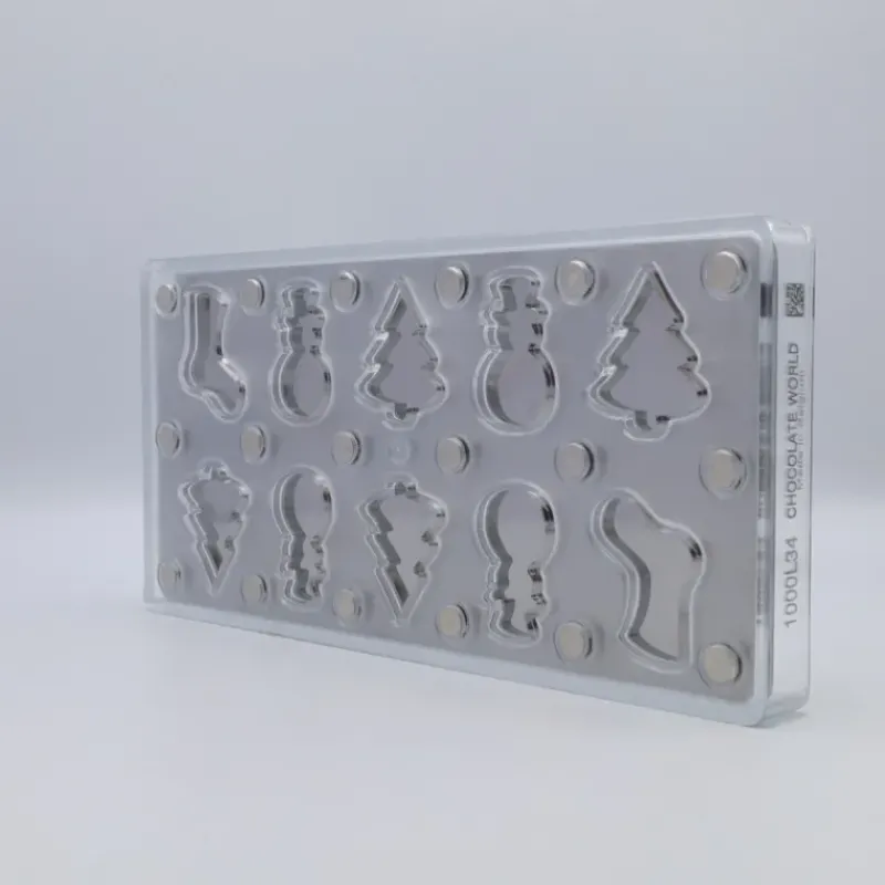 Moules À Chocolat*CHOCOLATE WORLD Moule Chocolat Aimanté Noël (x10)