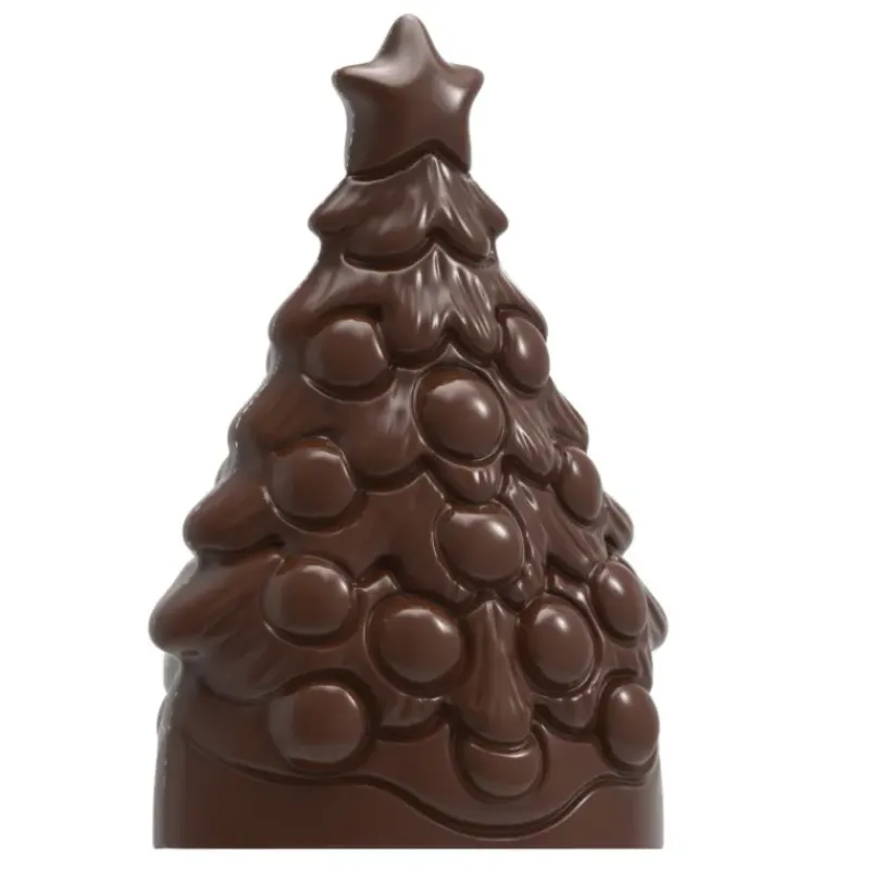 Moules À Chocolat*CHOCOLATE WORLD Moule Chocolat Aimanté Sapin de Noël 15 cm
